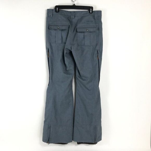 Orage Masters Ski Snowboard Pants Women's Large Blue Pockets Lined Winter Sports - Picture 6 of 16